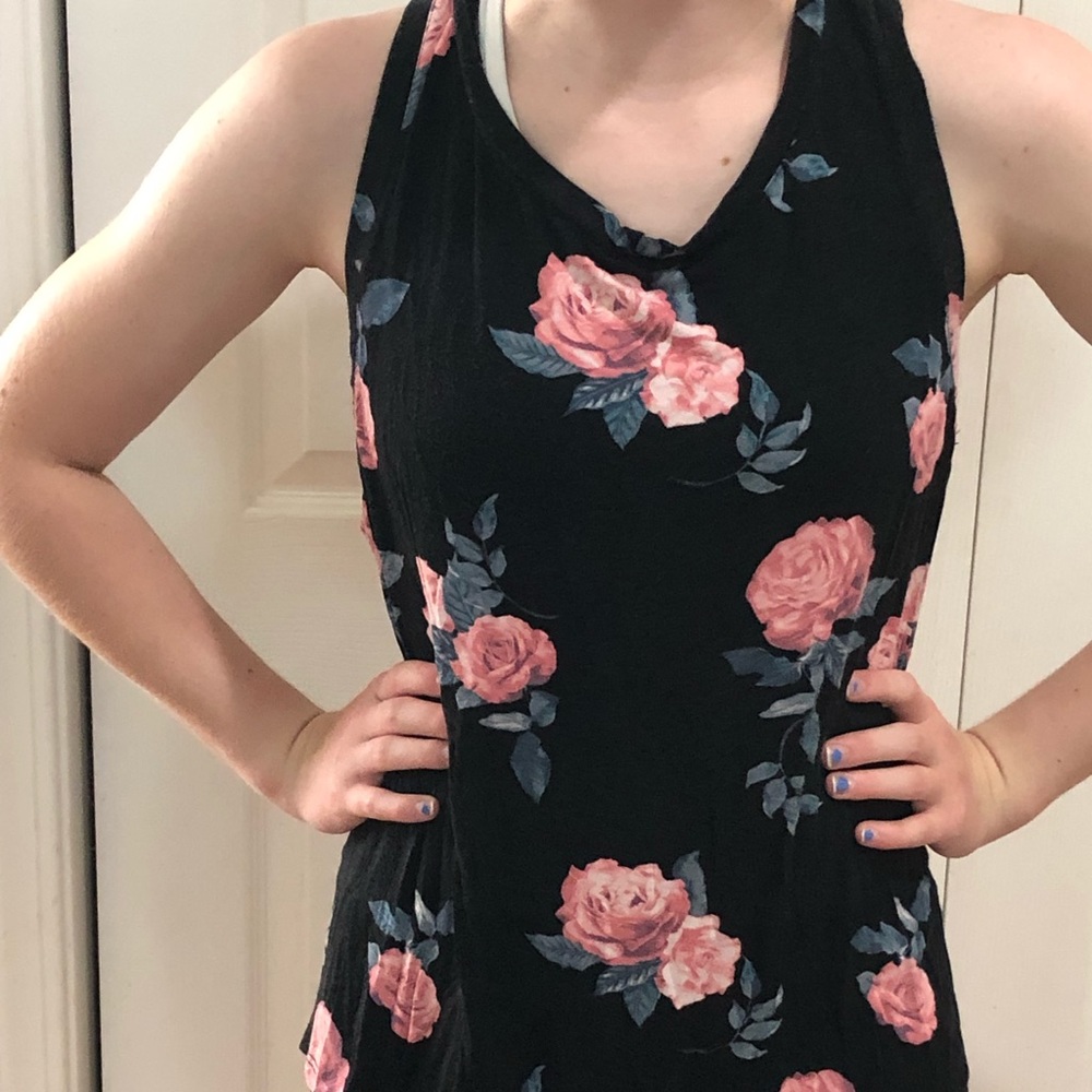 Black Rose Tank